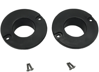 Jetport Plus/Max/Flexi 3" Rörmuff svart (2st)