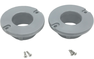 Jetport Plus/Max/Flexi 3" Rörmuff grå (2st)