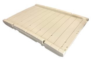Rotodock Landgång i Polyeten 135 cm x 190 cm, beige