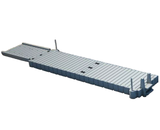 Badbrygga Rotodock 7,9 x 1,5 meter, Flytkapacitet 2.700kg