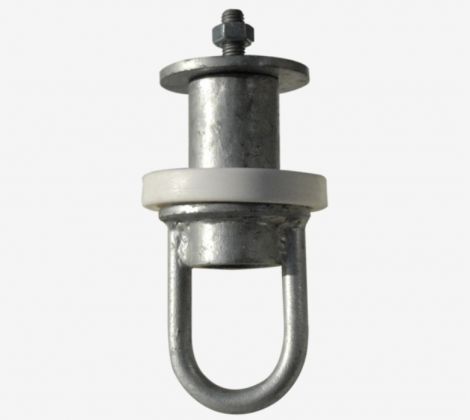 Boat Port Mooring Ring, Long, for Chain / Rope